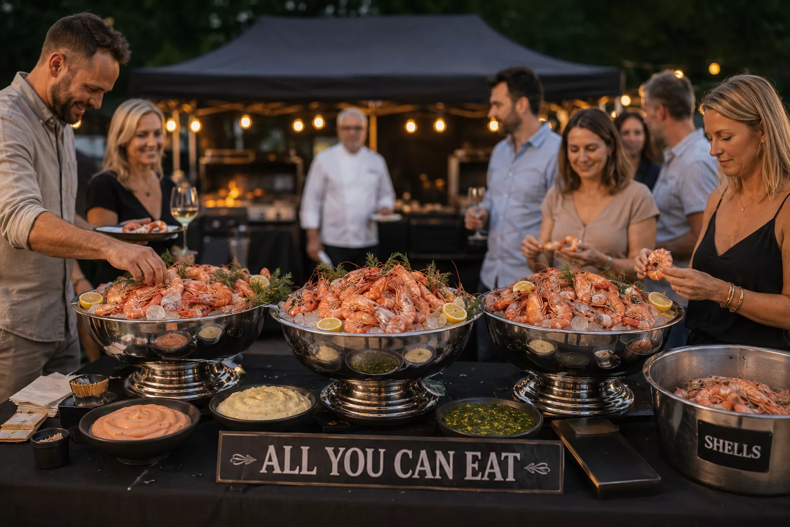 All you can eat Gambas