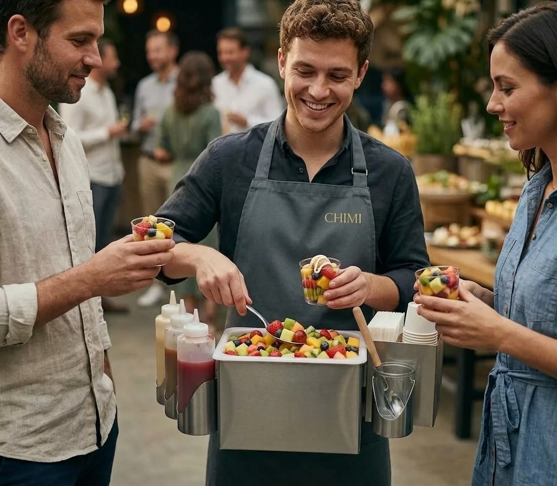 unser walk around bauchladen service catering