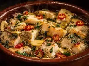 Fisch aus dem Mittelmeer bei chimigrillt und spanischem Catering