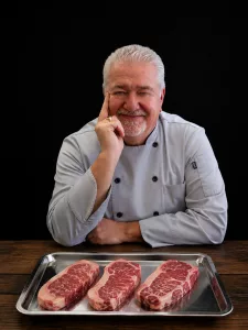 chimi zeigt top premium steaks