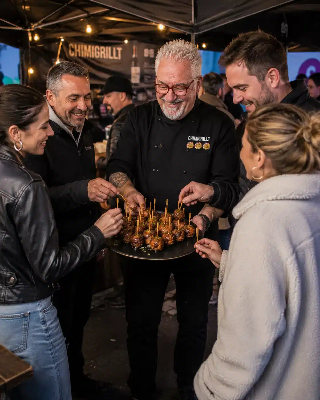 albondiga sticks beim tapas catering in köln von chimigrillt.de ideal zum start