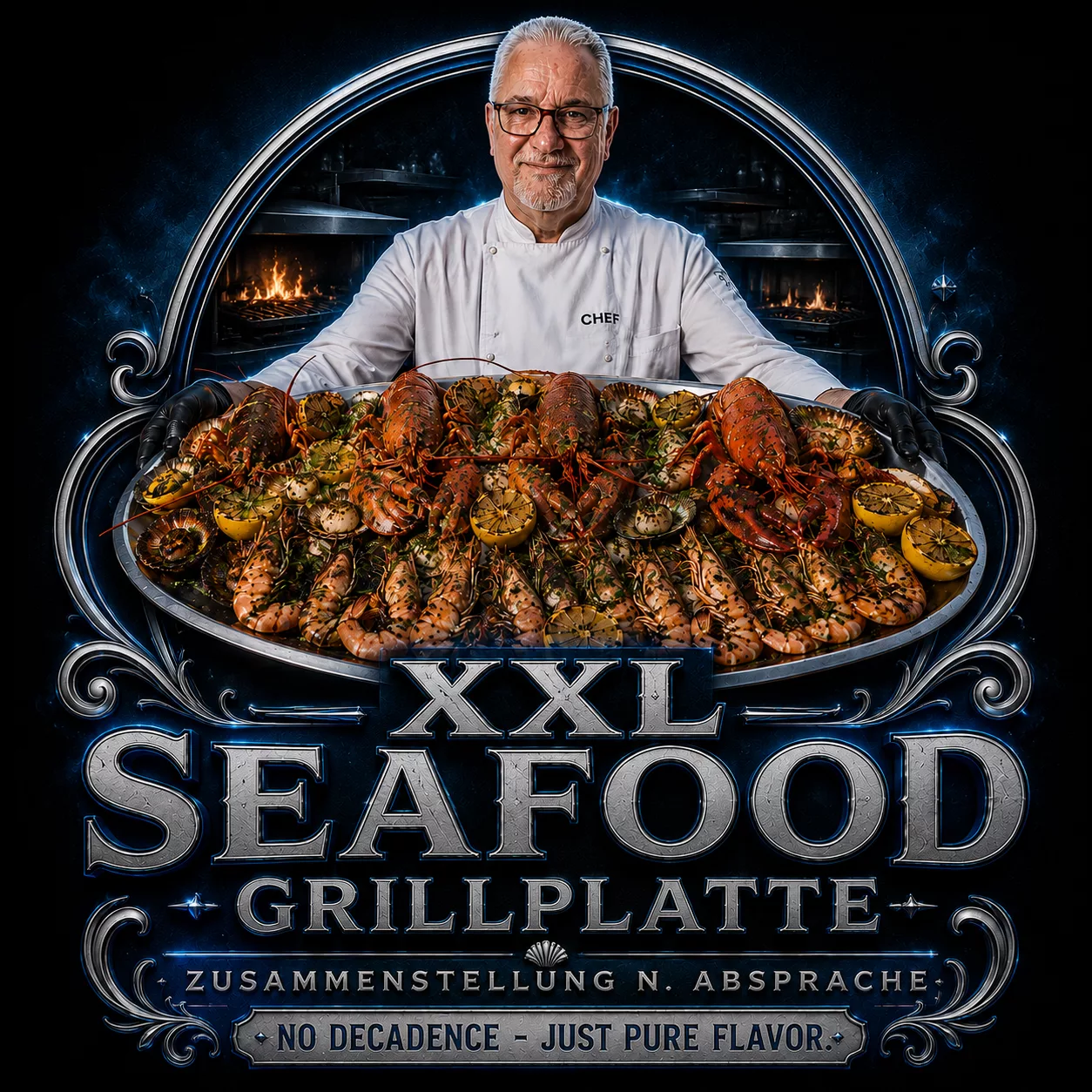 XXL Seafood Grillplatte Catering in Köln by chimigrillt