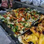 Frische Asia Gemüse Teriyaki vom Grill