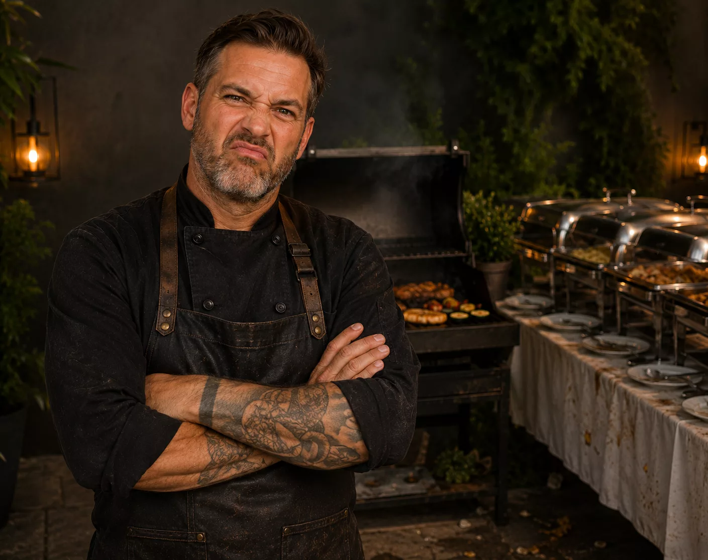 Ein Grillmeister kann und sollte niemals mit Gartengrills arbeiten.