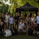 Kleine Firmenfeier im kölner Volksgarten mit unseren Grilldolchen - ein spontan anberaumtes Event das wir ausführen durften