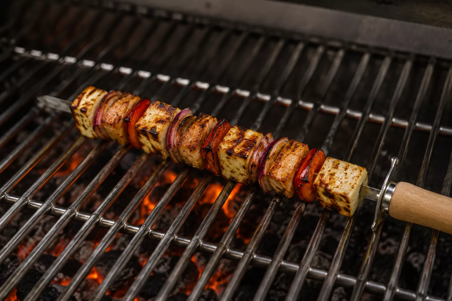 truthahnbrustfilet mit halloumi vom Grilldolch