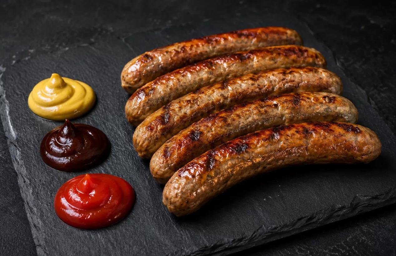 Gartenkräuter Bratwurst