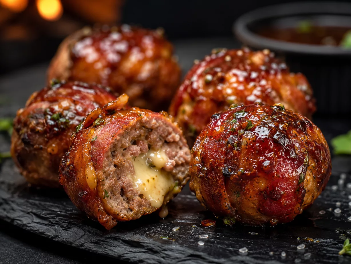 Chorizo Moink Balls mit Käsefüllung by chimigrillt.de