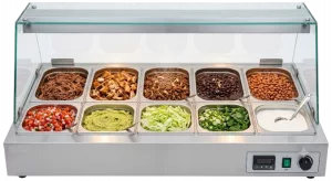 taco selbstbedienungs bar im catering