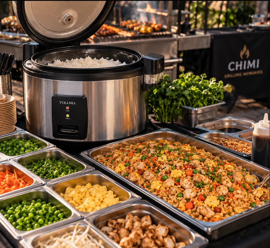 gebratener reis catering