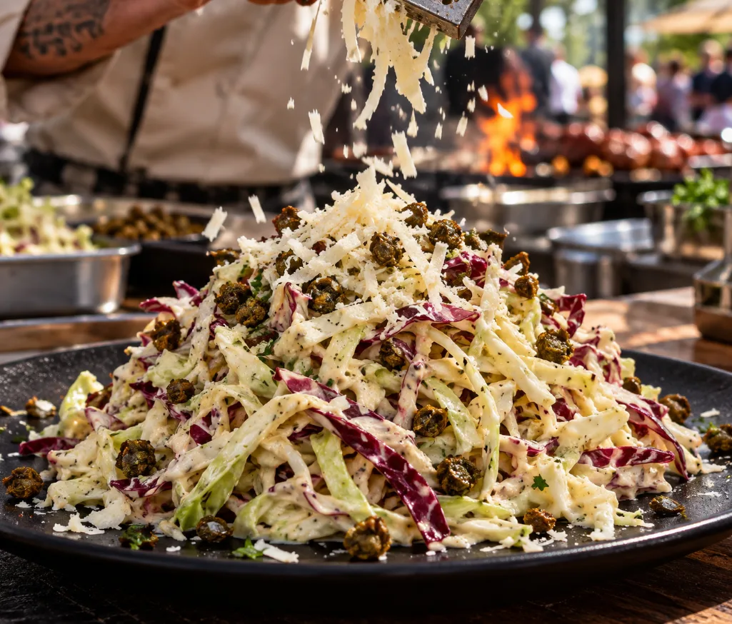 Radicchio Salat Tahini