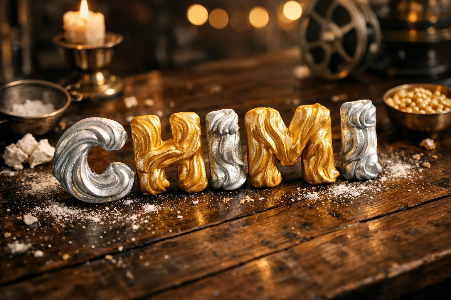 bild von meringue buchstaben chimi