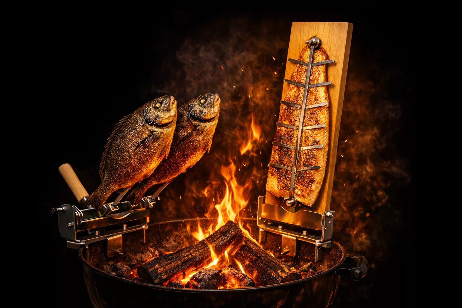 Dorade und Flammlachs