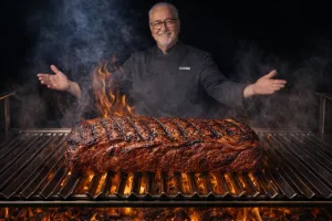 steak vom grill am stück