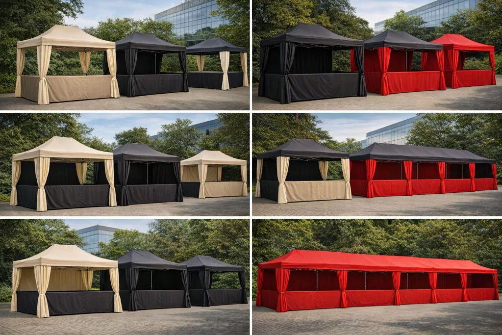 zeltformationen catering