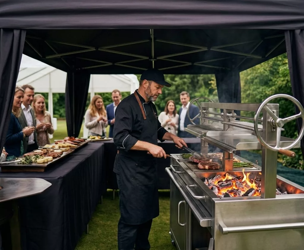 Neuer Chimi Hauptgrill Catering