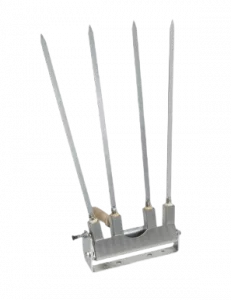 Stockbrot- und Fischhalter