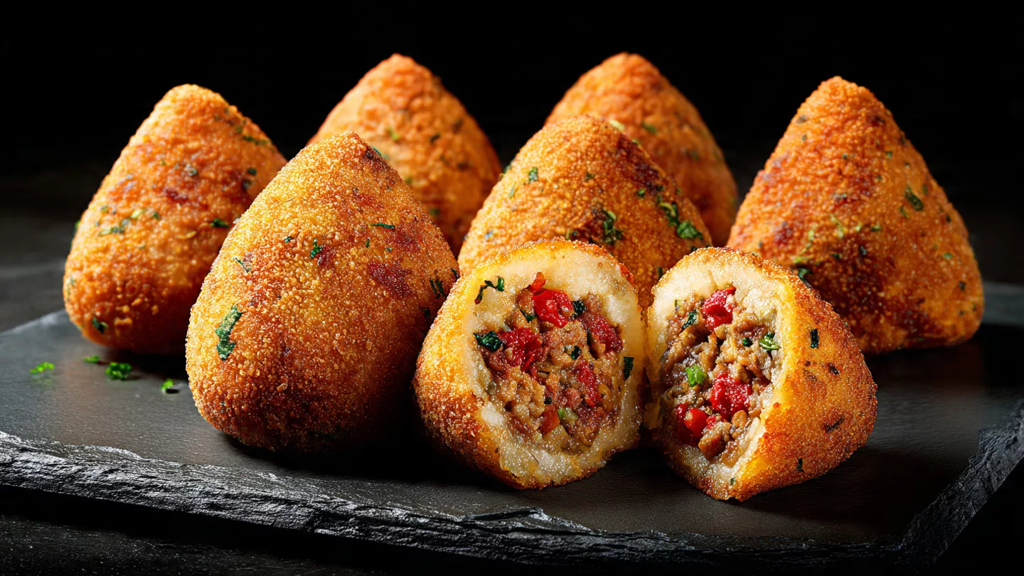 Selbstgemachte Arancini