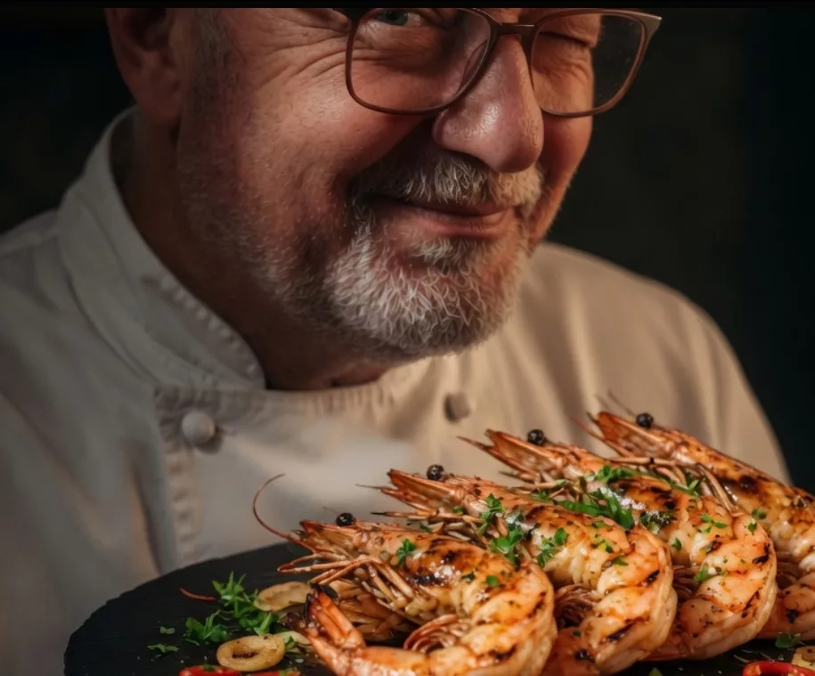 Riesengarnelen vom Grill