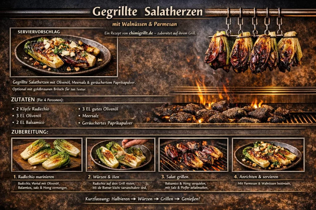Salatherzchen vom Grill