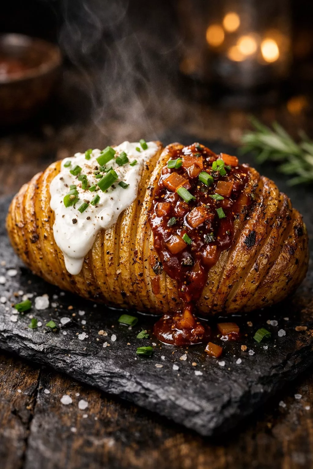 Hasselback, Fächerkartoffel, Grillfest, Grill Catering