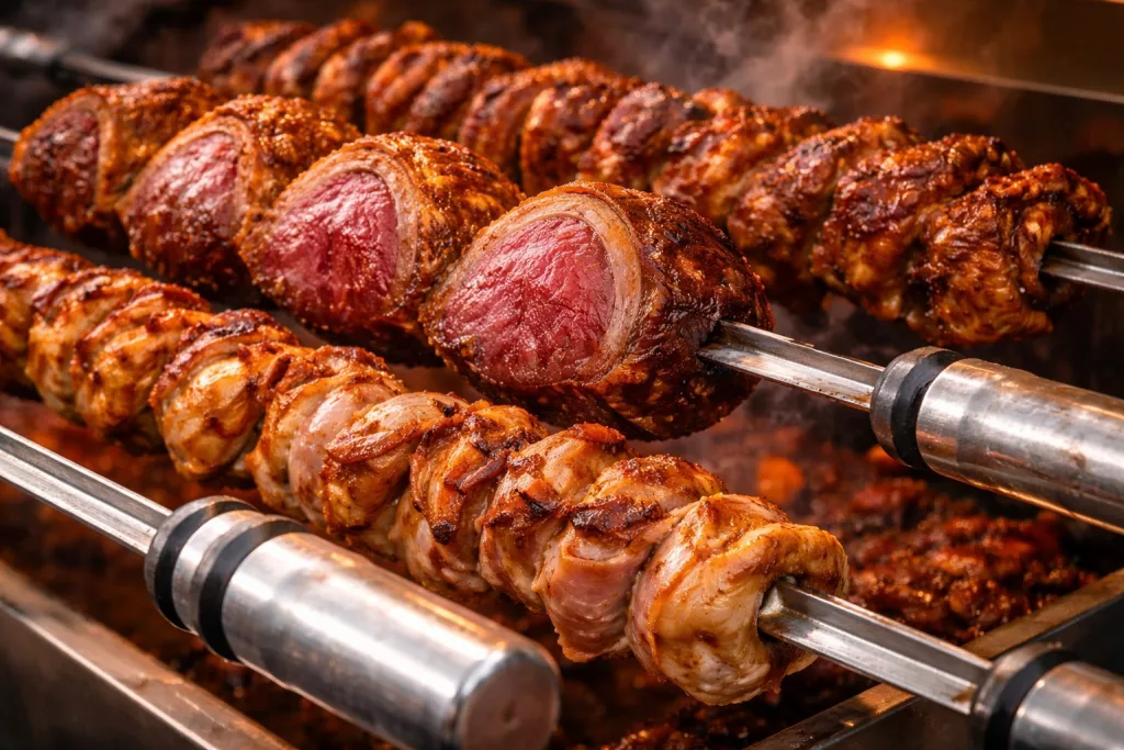 Spiesse am Rodizio Grill