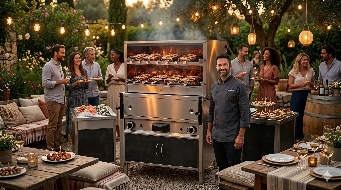 Espeto Grill Catering, gegrillte Sardinen